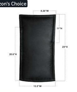 Alternative view of Insulated Outdoor Faucet Cover for RV Park & Yard Hydrant, 25”H x 13.5”W, Freeze and Heat Protector for Winter & Summer