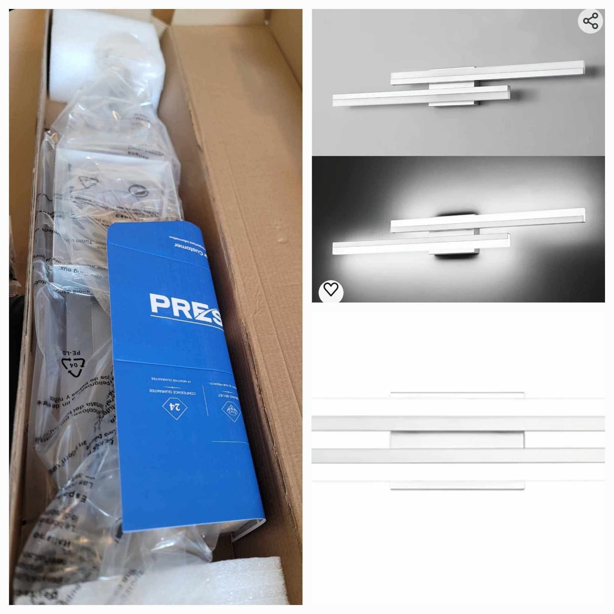32 Inch LED Bathroom Vanity Light Bar, Modern Brushed Nickel Bath Lighting Fixture Over Mirror Dimmable - Image 3