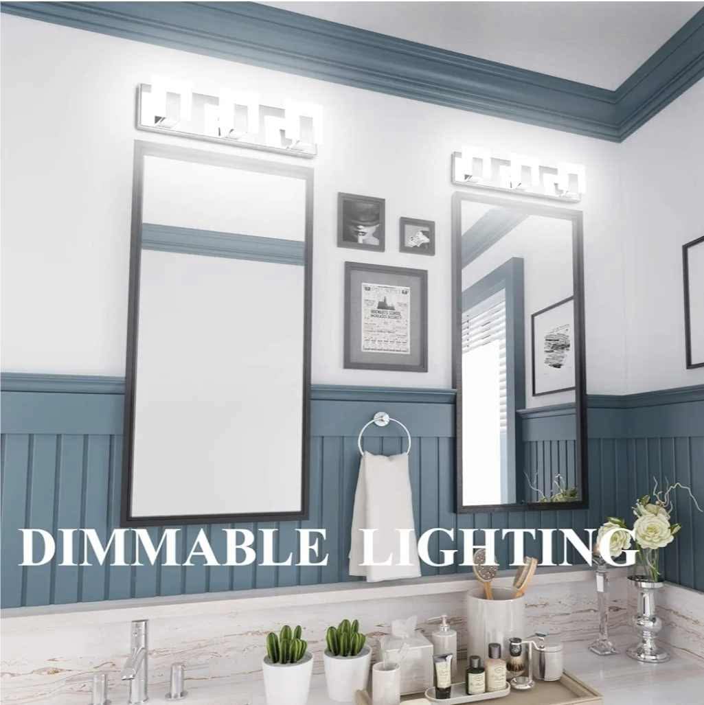 3 Lights Dimmable Modern LED Vanity Light - Image 8