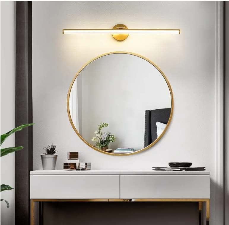 30 Inch Gold Vanity Light 24W 5CCT Dimmable Modern LED Vanity Light Fixture Rotatable - Image 5