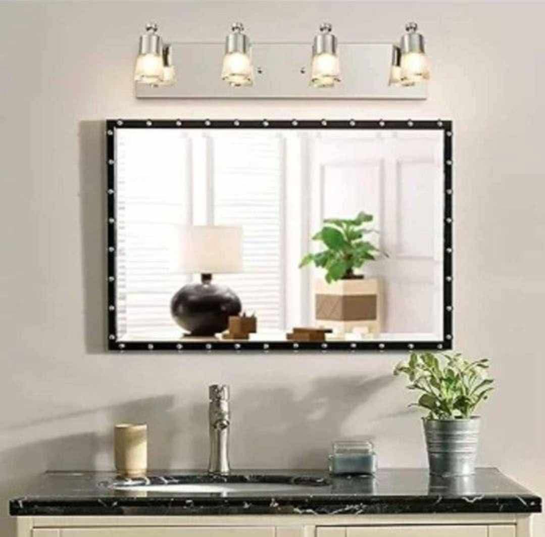 LED Modern Chrome Vanity Lights Over Mirror, Multi Directional Acrylic Bath Wall Lighting Up and Down 4-Light, 24 inch Stainless Scones Light - Image 10