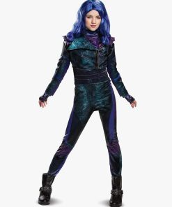 Disguise Disney Mal Descendants 3 Deluxe Girls' Costume, XL