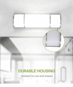Alternative view of 18 Inch Flush Mount Vanity Lighting Fixture | 20W 1650LM 3000K-5000K 120V | 3CCT, Dimmable