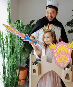 Alternative view of Kids Toy Swords and Shields Foam Play Sword and Shield for Kids Dress Up and Costumes