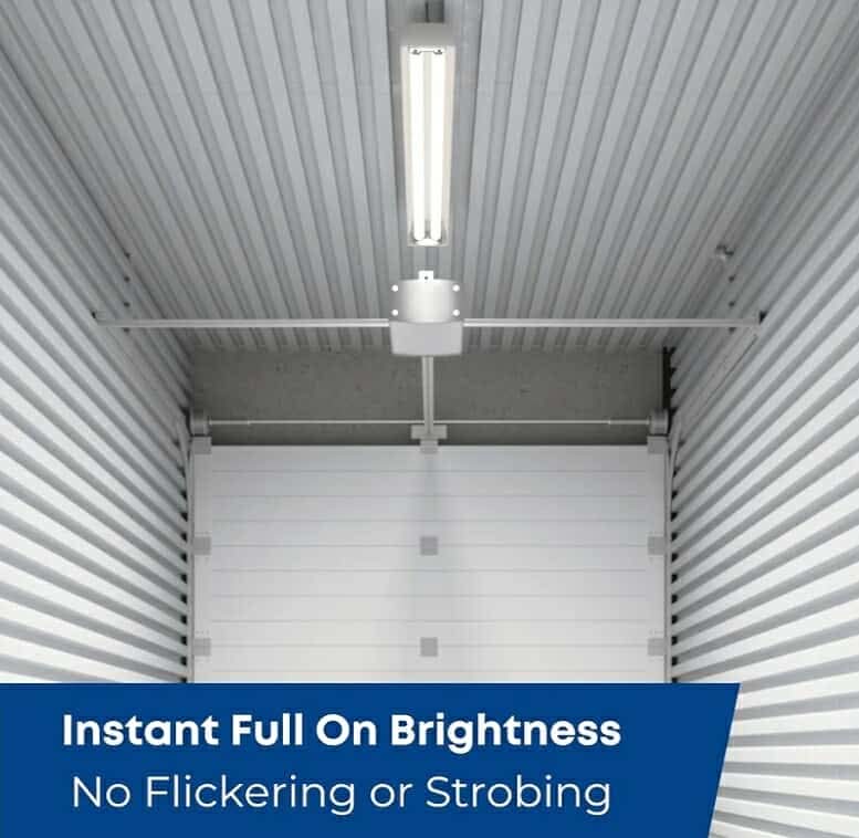 2ft LED T8 Linear Tube Light, 20W Equivalent, 4000K Cool White- 12pk - Image 4