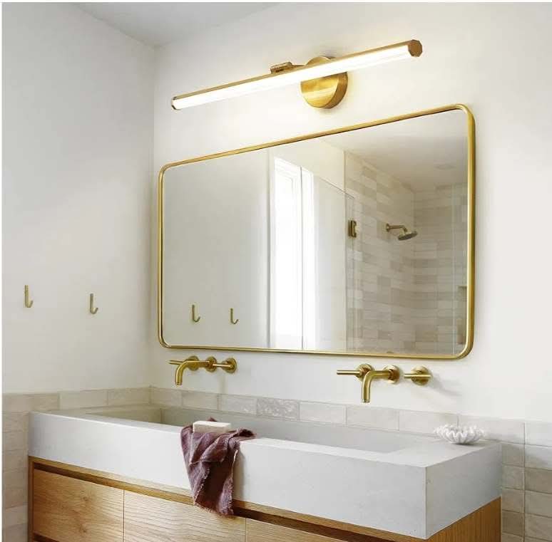 30 Inch Gold Vanity Light 24W 5CCT Dimmable Modern LED Vanity Light Fixture Rotatable - Image 19
